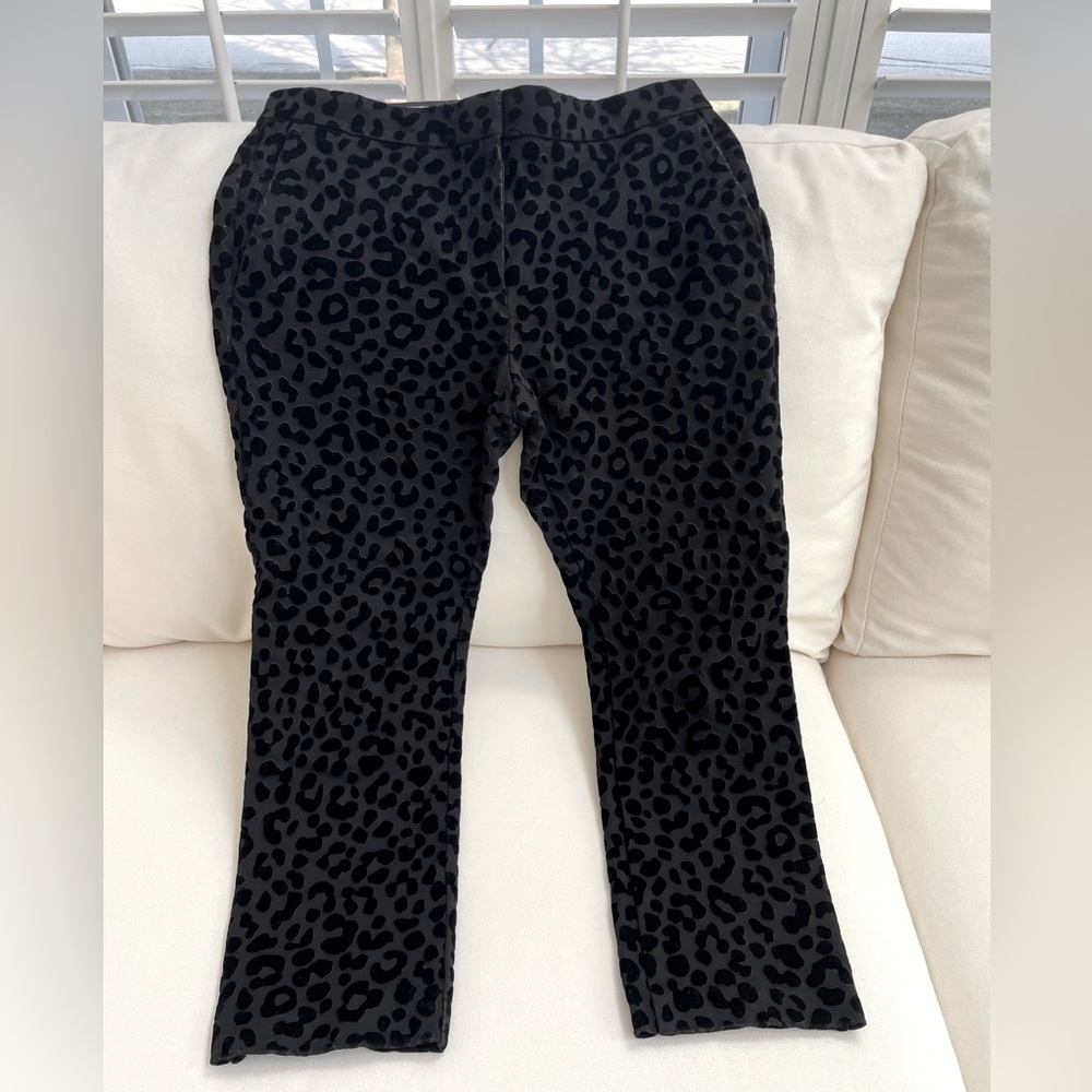 Ann Taylor - animal print dress pants (6) - Picture 4 of 6